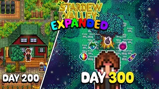 I Played 300 Days of Stardew Valley EXPANDED...This Is What Happened