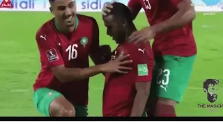 شاهد🔥هدف أيوف الكعبي العالمي مع المنتخب المغربي 🇲🇦 ضد غينيا بيساو🥳 #shorts #shorts