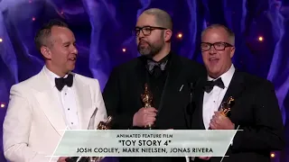 Toy Story 4" takes home best Animated Feature Film Oscar