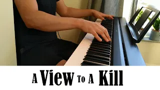 Duran Duran - A View to a Kill (piano cover) - James Bond 007 theme song