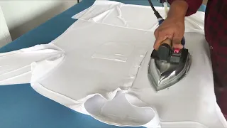 Safford Press iron.   How to ironing  how to iron Trick￼