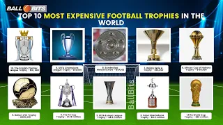 Top 10 Most Expensive Football Trophies in the World | Football Trophies | BallBits