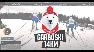 GarboSki 14km - лыжная гонка с телеметрией. 2024 февраль.