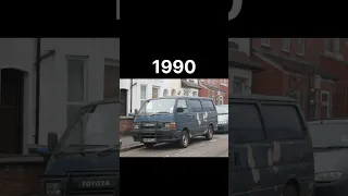 Evolution of Toyota Hiace(1967~2023) #trending #viral #ytshorts