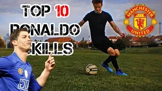 Learn 10 EASY Cristiano Ronaldo MAN UTD Skills Tutorial | UFS2000