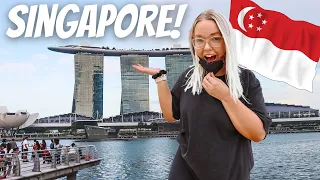 FIRST IMPRESSIONS OF SINGAPORE! (this city is amazing) 🇸🇬