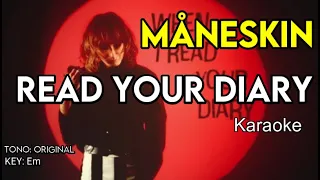 Måneskin - READ YOUR DIARY - Karaoke Instrumental