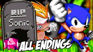 ALL ENDINGS TO SONIC EXE FINALLY FOUND!! The Destiny Fulfilled