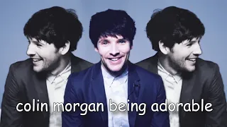 colin morgan being adorable for 12 minutes