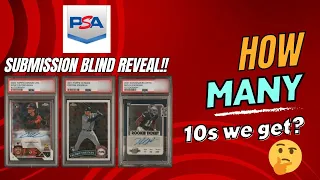 Blind PSA Reveal!!  Some Nasty Cards!!  21 Card Submission - Can We Turn It Around From Last Sub? 🤔