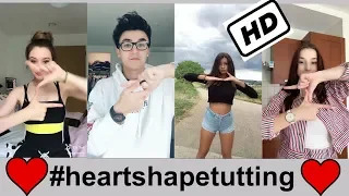 #heartshapetutting challenge | tiktok musically|challanges tiktok