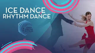 Ice Dance Rhythm Dance | Gran Premio d'Italia 2021 | #GPFigure