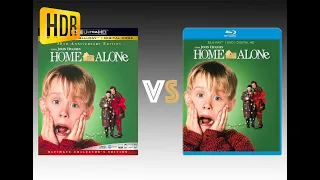 ▶ Comparison of Home Alone 4K (4K DI) HDR10 vs Regular Version