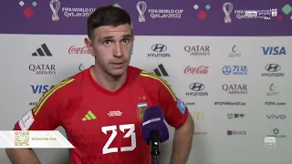 The Netherlands 2-2 (3-4) Argentina | Emi Martínez slams ref and Van Gaal in post-match interview