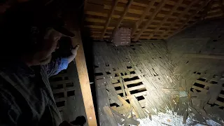 Historian Explores Mysterious Attic In 140 Year Old House! | Old House Found In Attic!