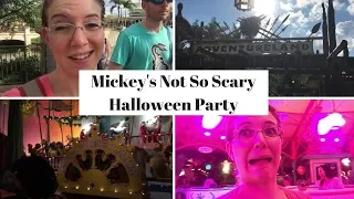 Disney Travel Vlog Day 2 - Mickey's Not So Scary Halloween Party, Part 1