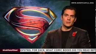 Henry Cavill discusses handling bullying in the Man of Steel