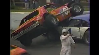 1985 ESPN FIGURE 8 RACING! RIVERHEAD RACEWAY NEW YORK! FULL SHOW!