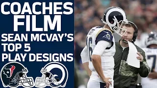 Sean McVay's Top 5 Play Designs vs. the Texans | Coaches Film Review | NFL Network