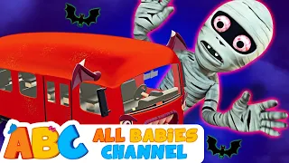 All Babies Channel | Halloween WHEELS ON THE BUS RHYME | Nursery Rhymes For Kids And Baby Songs