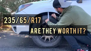 235/65/r17 Fitment & Review... should you get them? (Subaru Forester SJ)