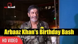 Chunky Pandey At Arbaaz Khan's Birthday Celebration Party Birthday Bash