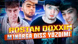 ROSTAN DOXXIM M1NORGA DISS YOZDIMI? AUDICHATDA MUXOKAMA