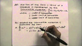 sequences, factorials, and summation notation: part two