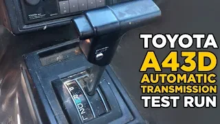 Toyota Pickup A43D Automatic Transmission with Overdrive Shifting