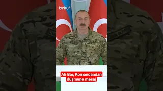 Ali Baş Komandandan düşmənə mesaj