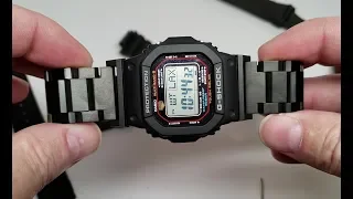 How to replace strap band on Casio GShock Watch GWM5610 using JaysAndKays Metal Adapters