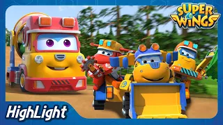 Let's build the treehouse! (Canada) | SuperWings season3 Highlight | EP02