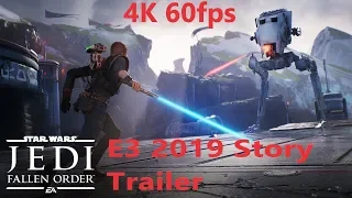 Star Wars Jedi Fallen Order E3 2019 Official Trailer  4K 60fps