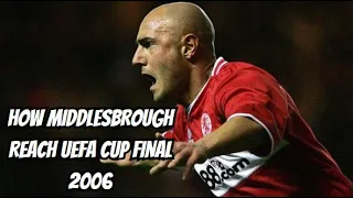 How Middlesbrough Reach a European Final