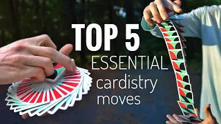 Top 5 ESSENTIAL Cardistry Moves you NEED to know!!
