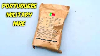 Testing Portuguese MRE Meal Ready to Eat
