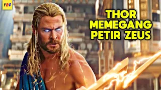 Luar Biasa !! Hanya Satu Kali Serangan Zeus Kalah Di Tangan Thor - ALUR CERITA FILM