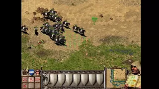 Stronghold Crusader Missions - 39 Red Skies [Gameplay][No talking][ASMR]