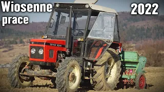 🚜Rozpoczęcie sezonu 2022! | Siew owsa oraz nawóz na pszenicy!🌾