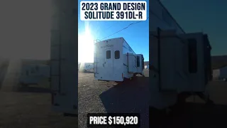 2023 Grand Design Solitude 391DL-R Fifth Wheel Travel Trailer Tour | Beckley's RVs