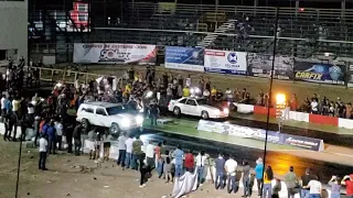 Mustang Nitro vs Cherokee Supercharger Nitro | ARRANCONES AUTÓDROMO CULIACÁN | DRAG RACING