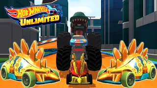 HOT WHEELS UNLIMITED 2 - RACE ACE, Motosaurus In Mega Wrex