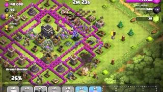 Clash of Clans My new army composition for farming
