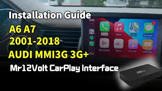 MOST BUS!!CarPlay Android Auto Installation Audi A6 A7 MMI 3G