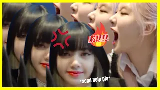 rosé teasing lisa for 6 minutes straight