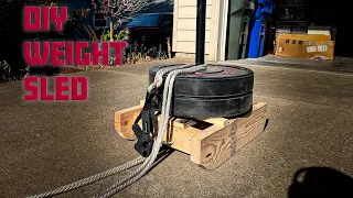 DIY weight sled build.