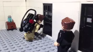 Lego Ghostbusters: "He slimed me"