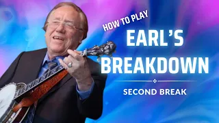 How to Play // Earls Breakdown // Second Break // Free Banjo Lesson & Tablature