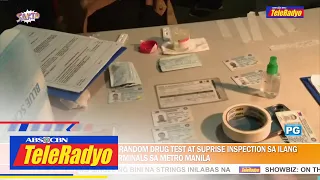 LTO at PDEA nagsagawa ng random drug test at surprise inspection sa ilang terminals sa Metro Manila