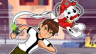 Marshall Paw Patrol - Friendly Fire Dog | Ben 10 Story